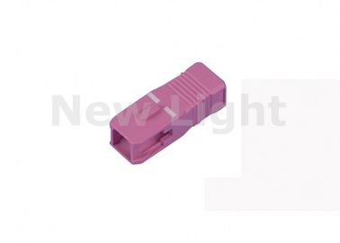 承認されるローカルエリア・ネットワークのセリウムのためのピンク色の繊維光学の部品SCハウジング