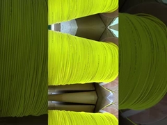 オレンジ色 3m デュプレックス 光ファイバーパッチケーブル 炎症遅延付き シングルモード