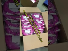 PVC素材 光ファイバーパッチコード 10m 長さ LC DX MM 2.0直径 CATV用