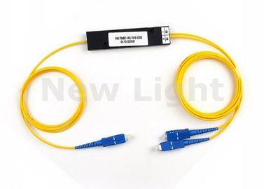 光ファイバ ケーブルのディバイダー、単一モードSC UPC小型PLC 1x2 PLCのディバイダー
