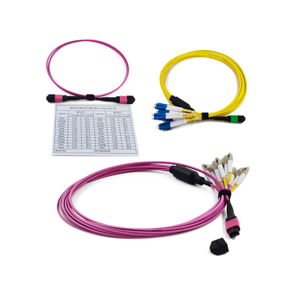 購入 LCカセット12への低い挿入損失3.0mm MPO 24個の繊維MPO MTPカセット online manufacture