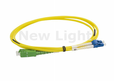 購入 電気通信網の光ファイバーのパッチ・コード/LC SCの単一モードの光ファイバ ケーブル online manufacture