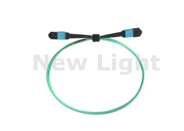 購入 0.5 12中心MPOを/MTPのパッチ・コードの緑色OM2/OM3/OM4ケーブル メーターで計って下さい online manufacture