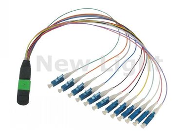 購入 LCケーブル/12へのデータ通信ネットワークMPO/MTPは光ファイバ ケーブルの芯を取ります online manufacture