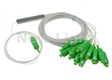 購入 0.9mmの直径小型1x16 PLCのディバイダー、E - Gponの単一モードSC APCのディバイダー online manufacture
