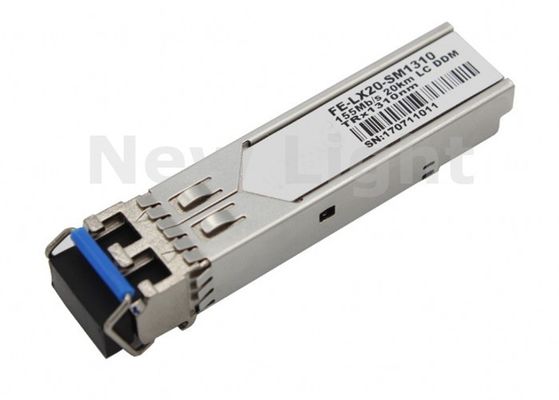 購入 160km伝送距離 1550nm波長 シングルモード SFP光トランシーバモジュール online manufacture