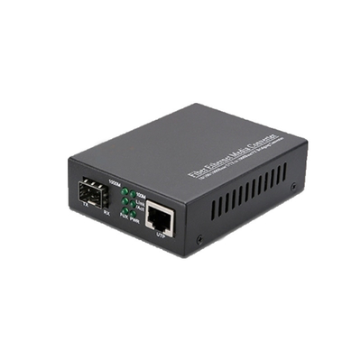 購入 10/100/1000M メディアコンバーター シングルモード LC 光ファイバートランシーバー SFP online manufacture