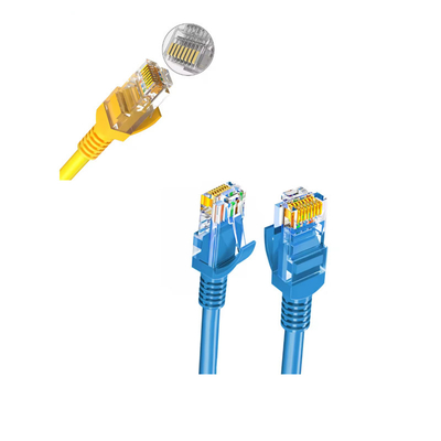 購入 金色付Cat6パッチコード UL認証のCAT7ネットワークケーブル online manufacture