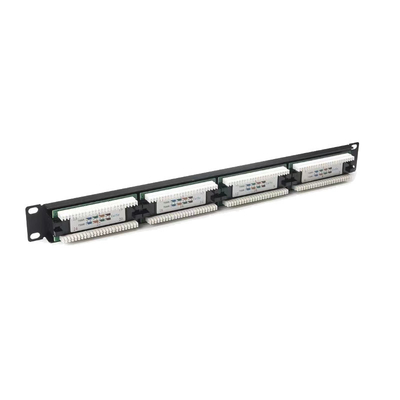 購入 24 ポート Cat5e-Cat7 ラック ケーブル管理付きEthernetパッチパネル online manufacture