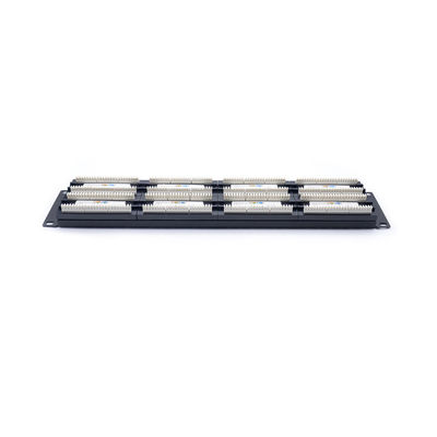 購入 1U 2U ブラックメタル RJ45 パッチパネル online manufacture