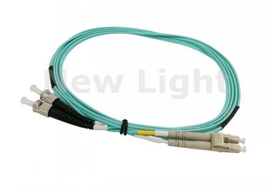 購入 LC ST 50/125多重モードの複式アパート繊維のパッチ・コード ポリ塩化ビニール ケーブルUPCのポーランド人のコネクター online manufacture