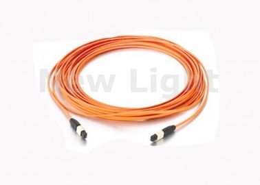 購入 12中心多重モードMPO MTPのケーブル50/125 5は3.0mmの小型円形LSZHの光ファイバ ケーブルをメーターで計ります online manufacture