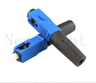 購入 ISO UPC 0.9/2.0/3.0ケーブルのためのモデル速いアセンブリ コネクター90Nの引張強さ online manufacture