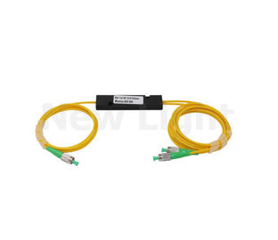 購入 2M FC/APCの小型単一モード繊維の光学ディバイダーWDM 0.9/2.0/3.0 mm online manufacture