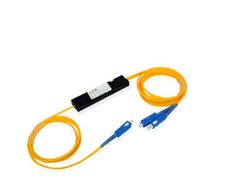 購入 単一モード1 x 2の繊維光学のディバイダーSC/UPC PLC CATV/FTTXのシステム応用 online manufacture