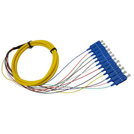 購入 2つのMのファン・アウトATTV/光学配線盤のための繊維光学の尾SCのコネクター online manufacture