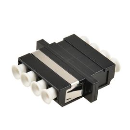 購入 SCのコネクター/パッチ・コードのための4つの中心の光ファイバ ケーブルのアダプターの黒色 online manufacture