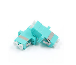 購入 配電箱のためのLC DX OM3の繊維光学のコネクターのアダプターのワンピースのタイプ online manufacture