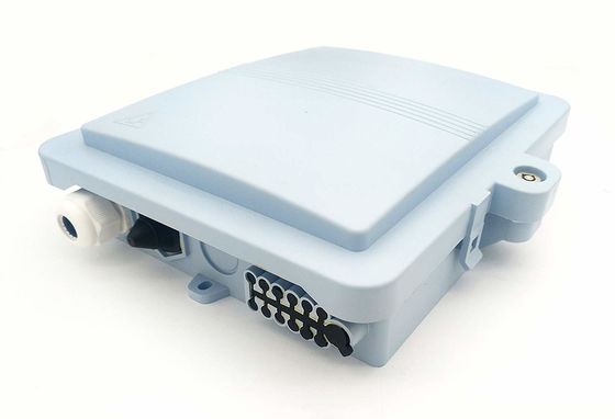 購入 FTTHネットワーク用、PC素材、1 x 16 SC/UPCスプリッター搭載、ハード防水IP67光ファイバー終端ボックス online manufacture