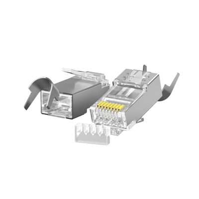 購入 高速10Gbps性能 RJ45コネクタ メタルブーツとFlukeテスト認証付き online manufacture
