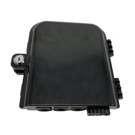 購入 ドロップ・ケーブル11.8 x 10.2 x 3.5のための黒いFTTHの終了箱1 x 8 PLCのディバイダーはじりじり動きます online manufacture