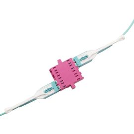 購入 タイプUNIBOOT LCの繊維光学のパッチ・コード多モード二重OM3 - 150 LSZH材料--を引っ張って下さい online manufacture