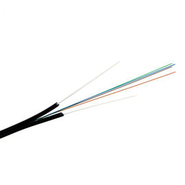 購入 2中心の強さメンバーが付いている光ファイバ ケーブルFTTHの屋内光ファイバーの低下のコード online manufacture