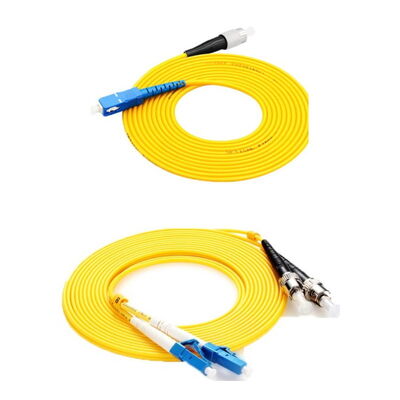 購入 SC LC FC STコネクタ付きOFNPプレナム定格LSZH低煙ゼロハロゲン光ファイバーパッチコード online manufacture