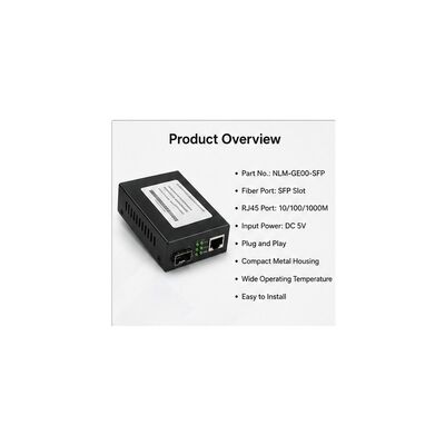 購入 NL-DCMC-10 デュプレックス SC SFP メディアコンバータ 10/100/1000Mbps オートネゴシエーションのためのリンクパス・スルーと遠端エラー検出 online manufacture