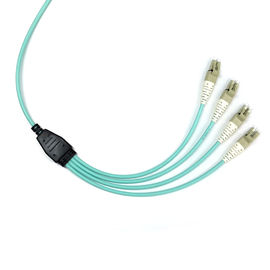 購入 LC OM3 LSZHのタイプBへのCPR 8繊維のエリートのブレイクアウトのMpo繊維ケーブルMPOの女性 online manufacture