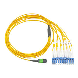 購入 G652D LSZHの単一モードの二重光ファイバ ケーブルMPO/MTPのトランクのコード8/12/24の中心 online manufacture