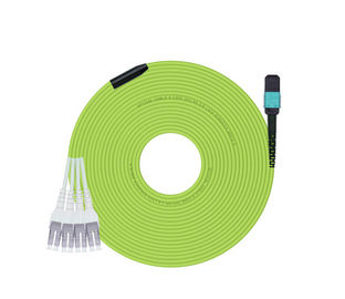 購入 8中心ポリ塩化ビニール3.0mm MPO MTPケーブル850nm 953nm 1300nmの波長 online manufacture