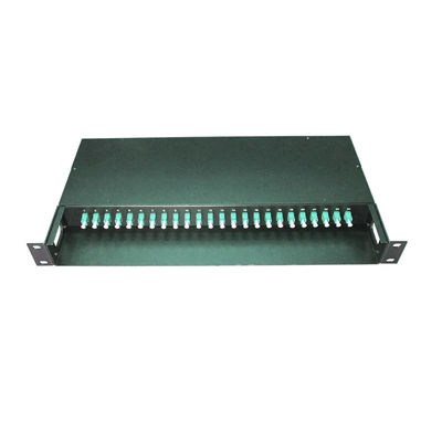 購入 高密度データセンター用 オヴァル式スプリング付きMPO MTPファイバーオプティックパッチパネル online manufacture