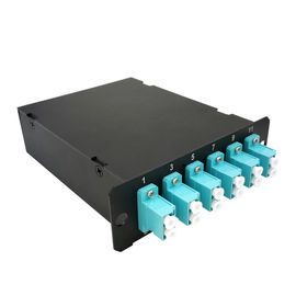 購入 MPO MTP Mulitモード繊維光学カセット モジュールの金属物質的な箱12繊維 online manufacture