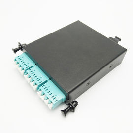 購入 多モード水LC 4Cのアダプターが付いているアルミニウムMTP MPOカセット モジュールLSZH材料 online manufacture