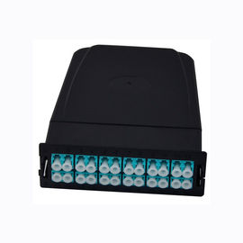 購入 12x LCの二重への2x MPO-12は、Aの24個の繊維OS2の単一モードFHD MPOカセットをタイプします online manufacture