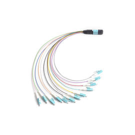 購入 12 F MTP - LCの繊維光学MTP MPOのブレイクアウトMPOカセット モジュール箱のためのケーブル0.9 mmの online manufacture