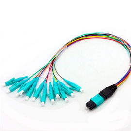 購入 12F ST APCの単一モードのブレイクアウト ケーブルへの低い挿入損失MPO MTPケーブルMTPの女性 online manufacture
