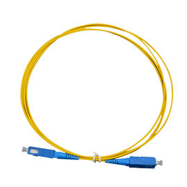 購入 SCの光ファイバーのパッチ・コードの単信9/125 SM 1310/1550の波長2.0の跳躍ケーブル online manufacture