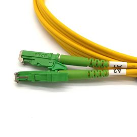 購入 LSZHの光ファイバーのパッチ・コードE2000 9/125 SMのコネクターの複式アパート ケーブル online manufacture