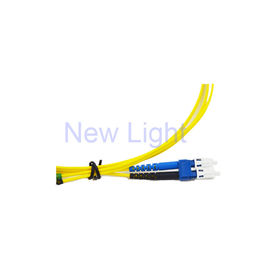 購入 FTTH FTTB繊維のパッチ・コードLcへのLcのUnibootの複式アパートの単一モードの繊維光学パッチ ケーブル online manufacture