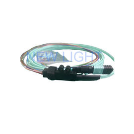 購入 LCケーブルMM女性50/125umポリ塩化ビニール3.0mmのmpo 24繊維ケーブルへの8F MPO online manufacture