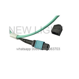 購入 MTP/MPO - LCの二重12中心の光ファイバ ケーブル多重モードOM3/OM4 online manufacture