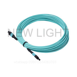購入 円形MPO MTPケーブル3.2 Mmの、LSZH Jacketed MPO/MTPのコネクター インターフェイス パッチ・コード online manufacture