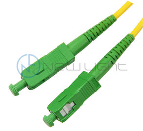 購入 緑の低い挿入損失SC LCの光ファイバーのパッチ・コード online manufacture