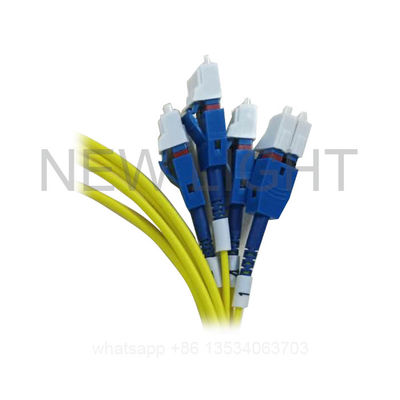 購入 ポリ塩化ビニール ジャケット50/125um 3.0mmケーブルMM MPOのブレイクアウト繊維 online manufacture