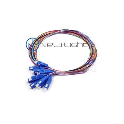 購入 10G LC ST SC 12coreの緩い緩衝マルチモード・ファイバのピグテール online manufacture