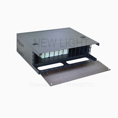 光ファイバー分配ボックスおよびODF用の19インチ24ポートSCコネクタ光ファイバーパッチパネル