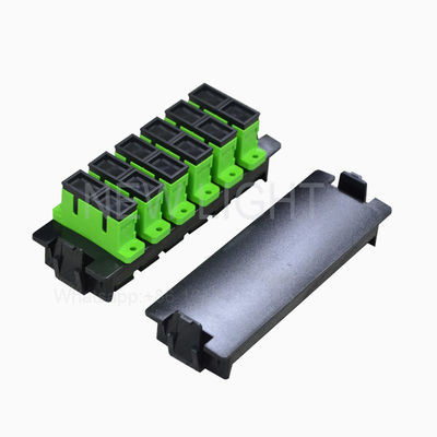 データセンターおよび通信用 19インチラックマウント 24コア光ファイバーパッチパネル