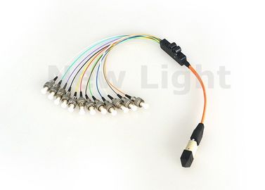 記憶域ネットワーク/データ センタのための多彩な単一モード12の中心MPO MTPケーブル